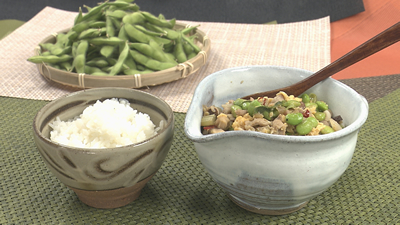 「エダマメの中華そぼろ」 midori20250802e