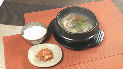 白神ねぎをふんだんに使った「サムゲタン風」 midori251004-4